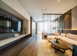 独栋·星荟公寓 静安寺店 【公寓直租】豪华轻奢灰一居室·可办居住证·民用水电 1室1厅_光新路340号租房