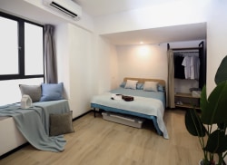 独栋·华润置地·有巢公寓 有巢新城宝安机场店-52号楼 电梯房押一付一·民用水电·拎包入住直租无中介费08 开间_翠岗二区租房