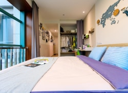 独栋·礼寓 礼寓绍兴中兴中路店 近地铁人民医院，书圣故里旁，长租特惠，限时85折 开间_中成大厦租房