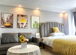 独栋·厦门青年阳光公寓 翔安店 年轻人都喜欢的公寓/赠送台球厅免费体验券/配有工程保洁服务 开间_翔安东路2881号租房