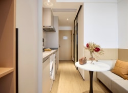 独栋·贝壳海盐公寓 大宁店 【免费健身房】【东向电梯房】精装一居室/专属管家/可月付/拎包入住 1室1厅_大宁财智中心租房