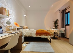 独栋·贝壳海盐公寓 大宁店 【长租特价】近地铁/南向采光/电梯直达/独立厨卫 1室1厅_大宁财智中心租房