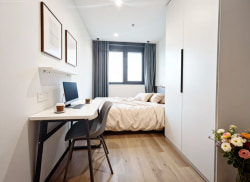 独栋·贝壳海盐公寓 汶水路店 静安大宁保租房2K+限时特价优惠仅限一间+整租一居拎包入住 1室1厅_永鼎大厦租房