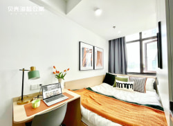 独栋·贝壳海盐公寓 汶水路店 【限时特惠】静安公寓首选/高性价比/朝东外窗/干湿分离 1室1厅_永鼎大厦租房