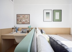 独栋·贝壳海盐公寓 大宁店 大宁保租房/近大宁久光/西向/精装月付无中介/拎包入住 1室1厅_大宁财智中心租房