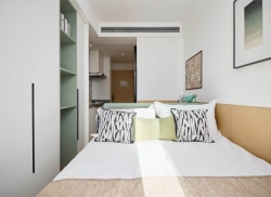 独栋·贝壳海盐公寓 大宁店 大宁商圈+实习首选+温馨一居+民水电 1室1厅_大宁财智中心租房