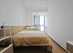 独栋·贝壳海盐公寓 大宁店 【大宁商圈】保租房/民水电/电梯房拎包入住/超大空间 1室1厅_大宁财智中心租房