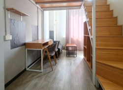 独栋·长春吉寓 青年路 标准阳光loft 独立卫浴 可月付 近长春站 客车厂 青年路 开间_泊寓租房