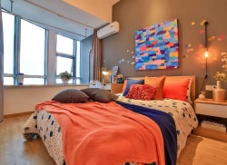 独栋·浙里寓 南部商务区店 南高教温馨ins风精装修，拎包入住，无中介， 1室1厅_联安文体大厦租房