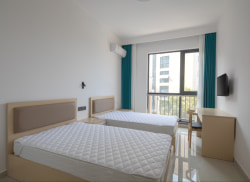 独栋·雅遇 雅遇公寓娄桥店 哇！上班只需要走路两分钟，标间双床无中介费，毕业找房不用愁了 开间_集光路310号租房