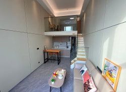 独栋·窝趣轻社区 窝趣服务式公寓珠海格力总部店 复式一室一厅 1室1厅_中澳春城租房