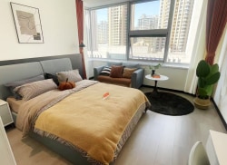 独栋·城运城寓 遇见·西南角店 西南角地铁旁 民水电 免物业费 免费健身房 1室1厅_城南家园租房