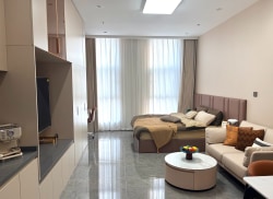 独栋·城运城寓 遇境 · 金融街店 押一付一/首次出租/可开发票/民水民电/免费健身房 1室1厅_宝融大厦租房