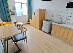 独栋·彩豆公寓 建设西路店 Loft/地铁口/可短租/无中介费/家具家电齐全/拎包入住/可短租/押一付一 开间_建设西路888号租房