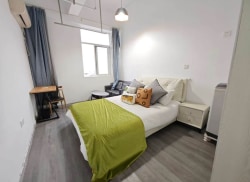 独栋·彩豆公寓 建设西路店 毕业季特惠/灌婴路地铁/电梯独卫/可短租/押一带厨独卫大床房/近地铁/可短租/无中介费/押一付一 开间_建设西路888号租房