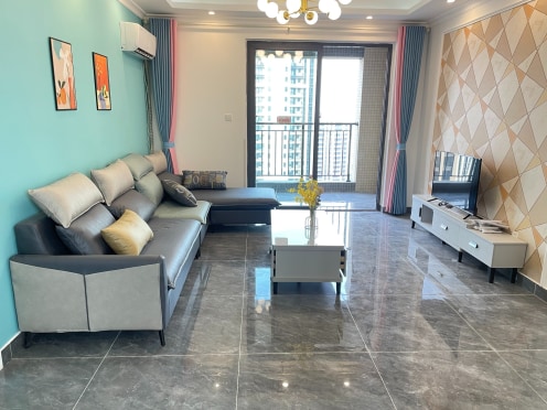 独栋·岚途公寓 中铁诺德观湖轩 对望兴隆湖套三双卫带阳台出租，无中介费，实拍图 3室2厅