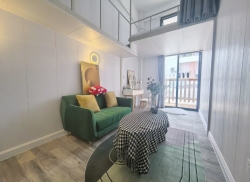 独栋·金地草莓社区 金谷小镇一店 【可短租-租期灵活】近大疆天空之城 留仙洞地铁 大阳台两室一厅 2室1厅_金谷小镇租房