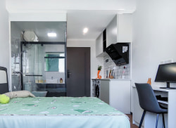 独栋·星源公寓 集美杏林店 D【品牌公寓】全屋精装单身公寓 独立卫浴 健身房 开间_新源路租房