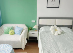 独栋·星源公寓 集美杏林店 A【女性友好社区】ins风 24小时安保门禁 拎包入住单人间 开间_新源路租房