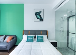 独栋·星源公寓 集美杏林店 6【特价房源】单间公寓可开票可办理居住证独门独卫 开间_新源路租房