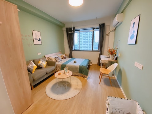 独栋·禾幔迦 姑苏店 毕业季优惠 古城区核心区域 广济南路站 石路地铁寓 1室1厅