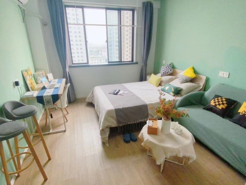 独栋·禾幔迦 姑苏店 古城区轻奢寓 不要额外费用 三香路精致小资一居室 1室1厅