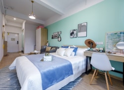 独栋·冠寓 长沙金融中心店 茶子山公寓直租 新年特惠 可短租 学生折扣 押一付一 开间_槽坊垅小区租房