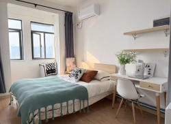 独栋·冠寓 长沙圭塘地铁站店 年前实习、旅居好房，雨花区圭塘4/5号地铁口可短租 开间_欧亚达国际广场租房