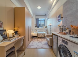 独栋·冠寓 长沙花桥地铁店 复工优选好房玩在龙湖天街住在龙湖冠寓地铁上盖限时特惠 1室1厅_花桥大厦租房