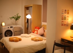 独栋·金地草莓社区 同福西地铁站店 【暗房-自带烘干机-短租过渡】6/8号线双地铁口拎包入住 民水民电 开间_新世纪商贸中心租房