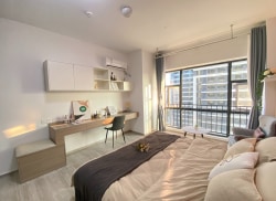 独栋·佳和公馆 至泰广场店1 押一付一、双地铁、可开专票 1室1厅_至泰广场租房