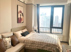 独栋·龙湖冠寓 天津梅江天街店 整租品牌公寓火热预定！砸金蛋抽红包百分百中奖！ 1室1厅_丽江道6号租房