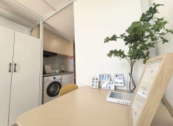 独栋·CCB建融家园-天津 光合公寓 6号线新开河/诺德/免服务费/押一付一/免费维修/监控覆盖/ 1室1厅_天津诺德中心租房