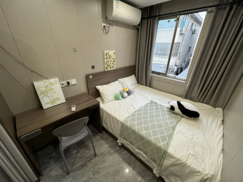 独栋·抱家公寓 红庄店 精装公寓整租一居室0中介实拍图 开间