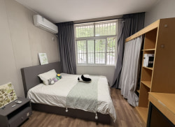 独栋·抱家公寓 红庄店 一楼朝南精装公寓带电视包宽带0中介 开间_红庄新村五区租房