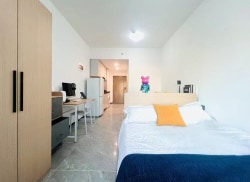 独栋·泰寓 万科金融中心店 平层有厨房，押一付一，可短租，房东直租 1室1厅_万科金融中心租房