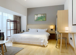 独栋·以寓 江信国际花园店 MIJI风江景户型 1室1厅_江信国际花园租房