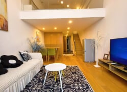 独栋·以寓 新力外滩店 高层江景轻奢风LOFT 1室1厅_新力外滩9号租房