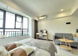 独栋·融寓 首义店 中南路 武昌站附近 可月付 可短租 阳光房 1室1厅_中山路436号租房