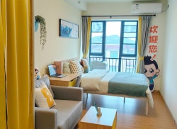 独栋·碧家国际社区 桃村旗舰店 特价房！仅剩一套 品牌公寓直租 精装修电梯房 民水民电（不短租） 开间_碧家国际社区租房