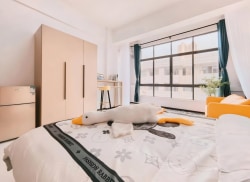 独栋·温莎国际公寓 金融城车陂南地铁站店 【房东直租】超大落地窗大单间，24小时安保服务【车陂南】 开间_黄洲工业区租房