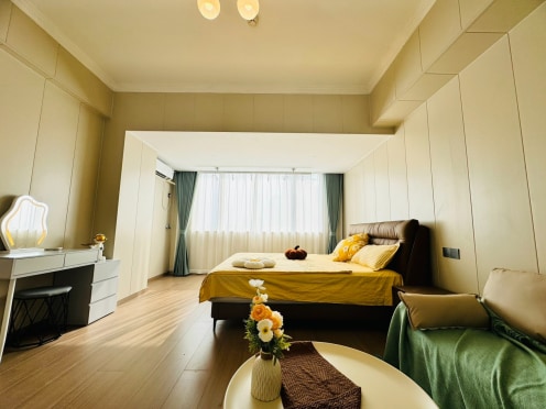 独栋·平台合作机构 五爱北路店 可短租 温馨阳光大单间  精装修 开间