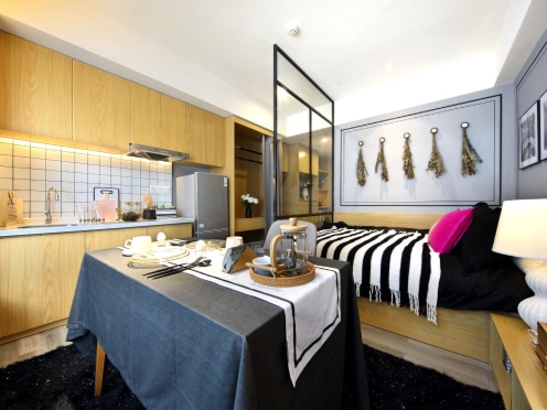 独栋·朗诗寓 海珠广场地铁站店 北京路附近 长租特惠 女生租房首选 24小时安保 特价直租 开间