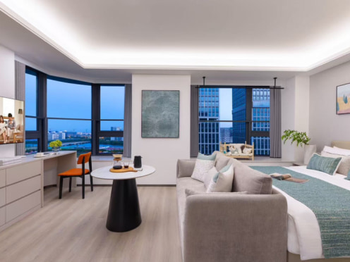 独栋·雅院 淞北路店 豪华行政公寓-全新开业 限时优惠 拎包入住 每周一次保洁 1室1厅