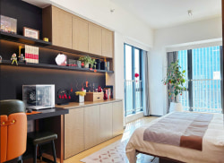 独栋·厦门联发尔寓 观音山店 轻奢一室一厅，租期灵活，全新海景公寓 1室1厅_塔埔西路租房