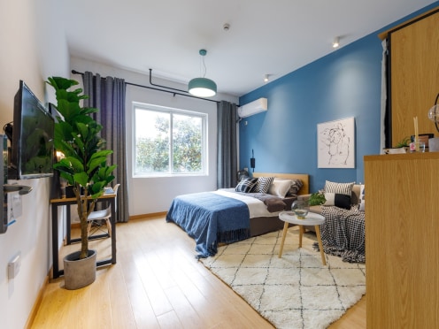 独栋·朗诗寓 吴江店 吴江松陵 三室合租 朝北次卧 低价 开间