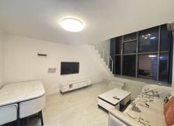 独栋·佑城地产 奥体禹洲广场店 沿海国际温馨居住LOFT 可短租 万达地铁旁随时看房/ 1室1厅_沿海国际中心租房