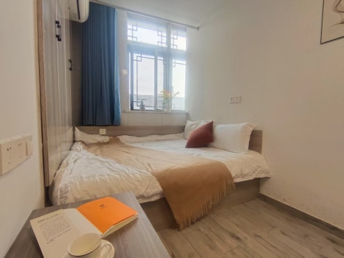 独栋·乐享公寓 南门店 半年起租 长租每月减免200 乐桥南门 人民路 三元坊地铁口 电梯房拎包入住 开间