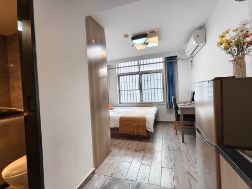 独栋·乐享公寓 南门店 半年起租 长租每月减免200元 房租押一付一无中介费三元坊地铁口苏州中学十全街 1室1厅