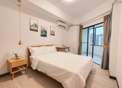 独栋·源社里青年服务公寓 华南摩尔店 万江曲海地铁口高层瞰景一房一厅 含网络，民用水电 1室1厅_共联古新路4号租房